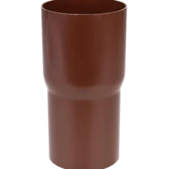 Plastmo rørsamlemuffe 75 mm brun