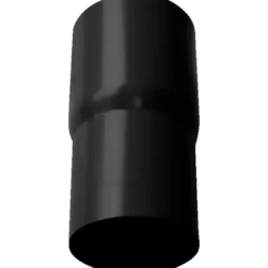 Plastmo rørsamlemuffe 75 mm sort