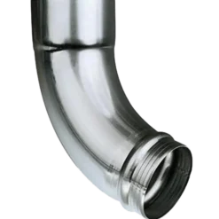 Plastmo udkaster 90 mm zink
