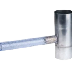 Plastmo vandudviser med flexslange Ø75mm stål plus