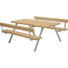 Plus Alpha Bord/Bænkesæt m/2 ryglæn 177 cm ThermoWood®