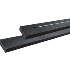 PLUS Alpha Junior Bord/Bænkesæt 177 cm RePlast Sort