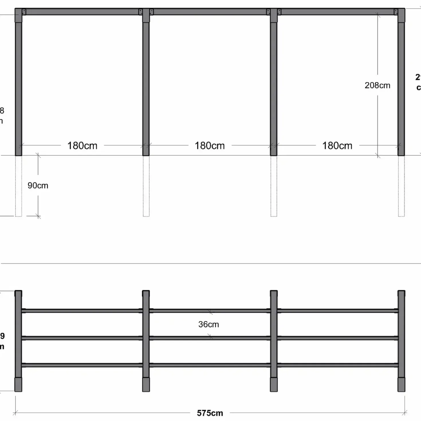 PLUS Arcade pergola model 2