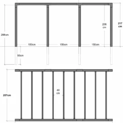 PLUS Arcade pergola model 5