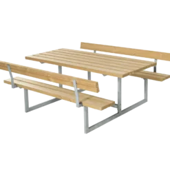 Plus Basic Bord/Bænkesæt m/2 ryglæn 177 cm ThermoWood®