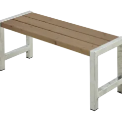 PLUS Café plankebænk 127 cm ThermoWood®
