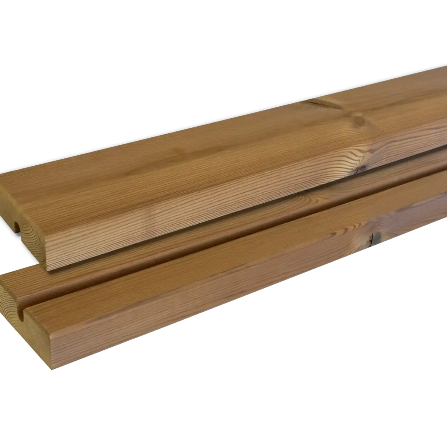 PLUS Café plankebænk 127 cm ThermoWood®