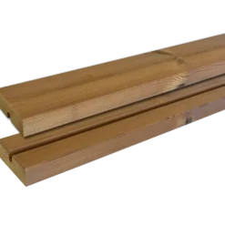 PLUS Café plankebænk m/ryglæn 127 cm ThermoWood®