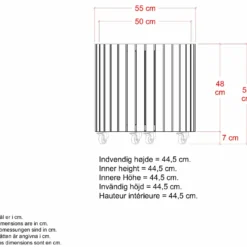 PLUS Circle plantekasse Ø55/55 cm ThermoWood®
