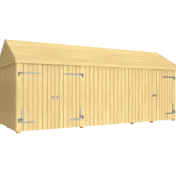 Plus Classic Multi Havehus 14,5 m² 3 moduler m/enkelt og dobbeltdør