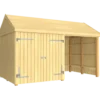 Plus Classic Multi Havehus 10 m² 2 moduler m/dobbeltdør og åben front