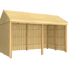 Plus Classic Multi Havehus 10 m² 2 moduler åben