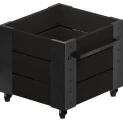 Plus Cubic Blomsterkasse m/hjul 46x45 cm