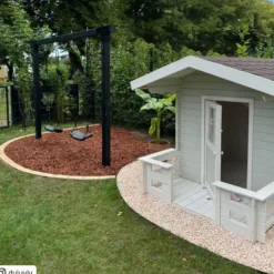 PLUS Cubic gyngestativ m/2 gynger sort m/sorte beslag