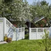 Plus Decora skråelement 90x180/95 cm hvid