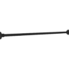 PLUS Fitness stang Sort 120 cm