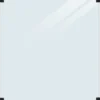 Plus glashegn t/rund stolpe 90x91 cm klart