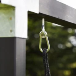 Plus gyngestativ Cubic med redegynge, sort