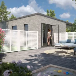 Plus Harmoni Hegn 120x140 cm hvid