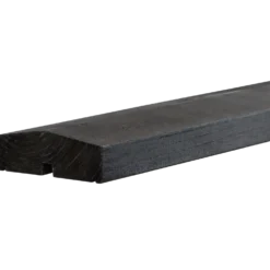 PLUS Klink/Plank topafslutning længde 200 cm Sort