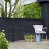 PLUS Klink Profilhegn 174×129 cm Sort