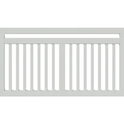 Plus Linea hegn 150x80 cm hvid