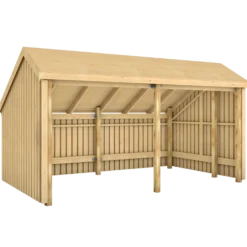 Plus Multi havehus 10,5 m² 2 moduler med åben front