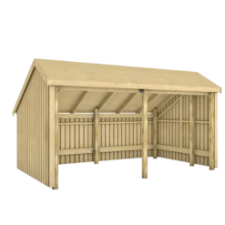Plus Multi havehus 10,5 m² 2 moduler med åben front