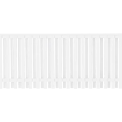 Plus Nagano hegn 180x80 cm hvid