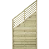 Plus Newline skråelement 90×180/110 cm trykimprægneret