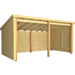 Plus Nordic Multi havehus 9,5 m² 2 moduler med åben front