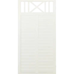 Plus Nostalgi hegn 90x180 cm hvid