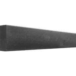 Plus Omlimet stolpe/drager 4,5x9x238 cm sort