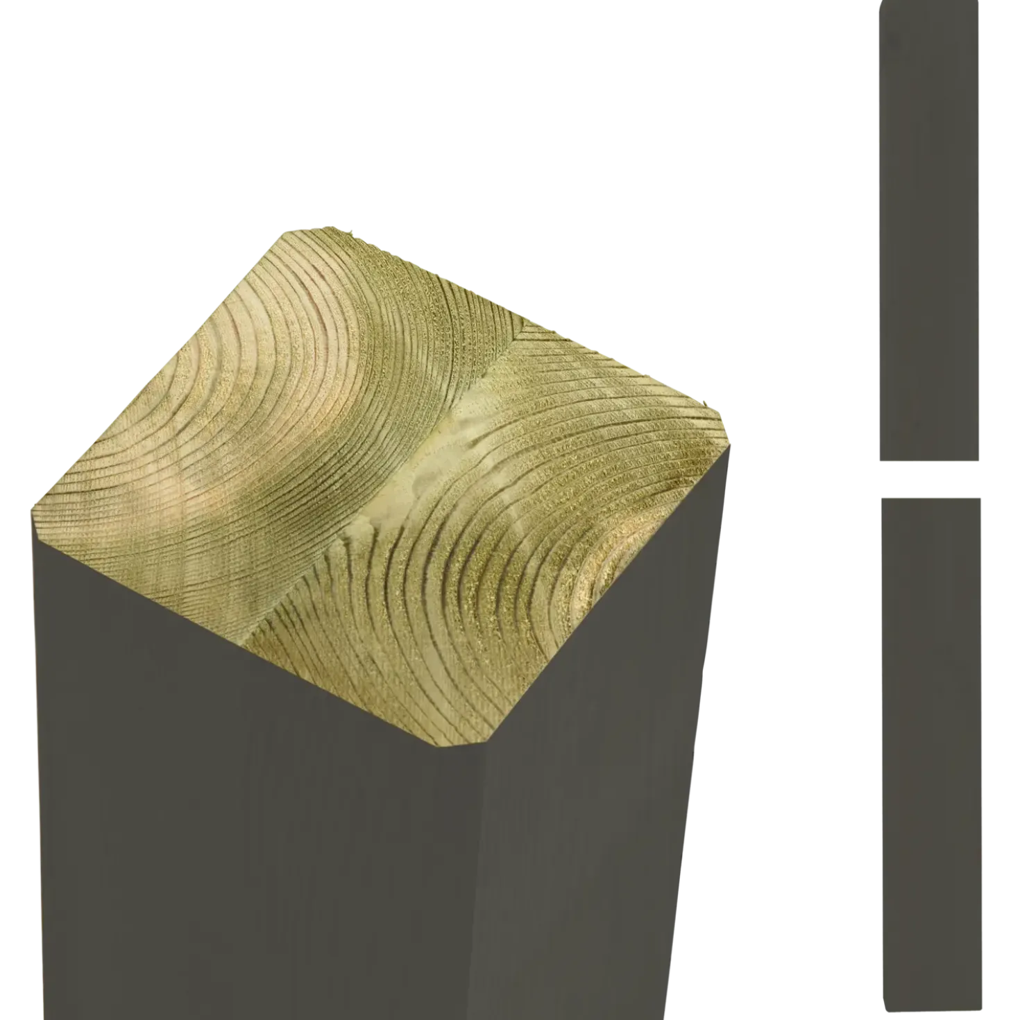 Plus Omlimet stolpe 9x9x298 cm