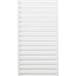Plus Osaka hegn 90x180 cm hvid
