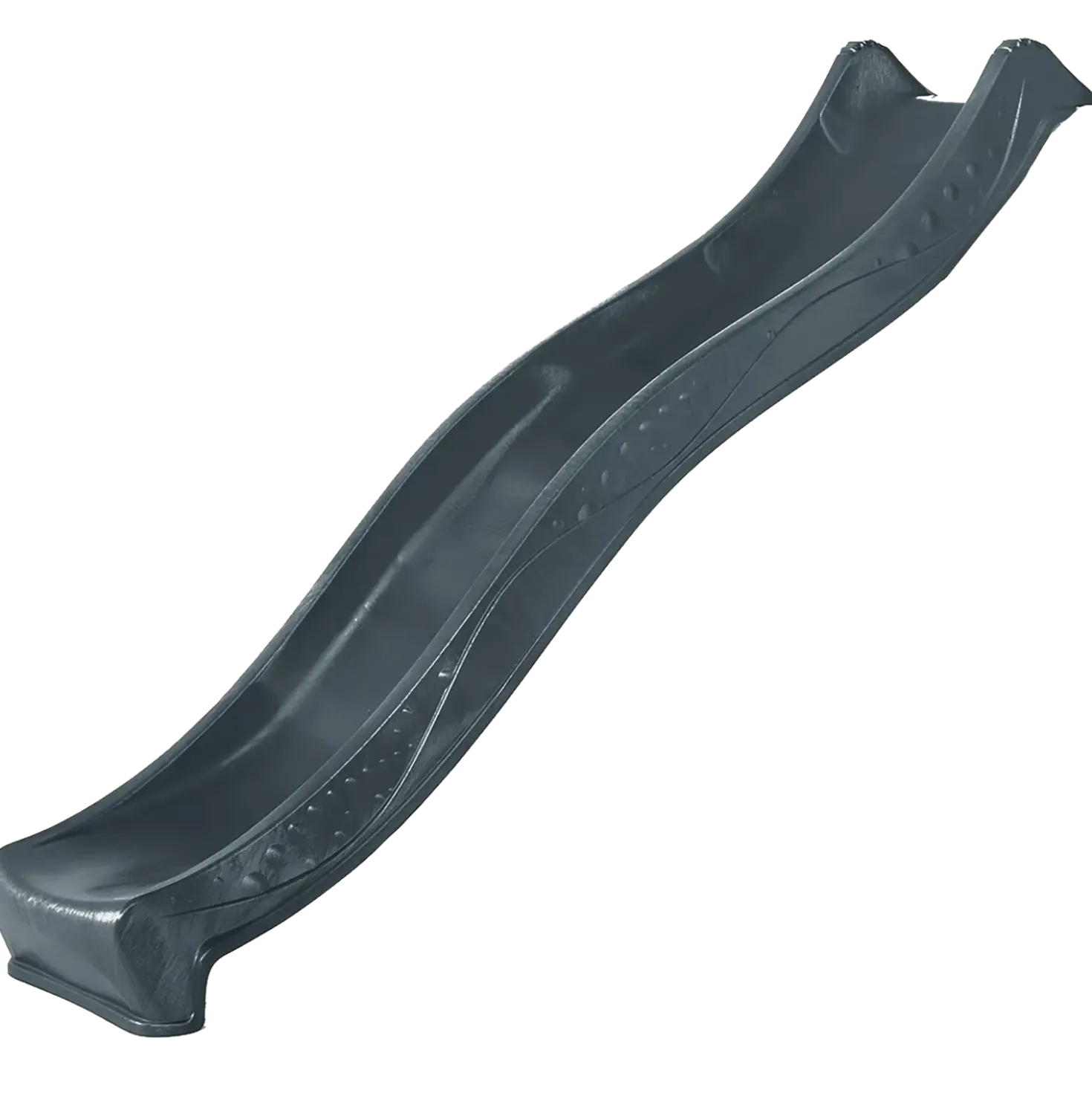 Plus plast rutsjebane gråsort 220 cm