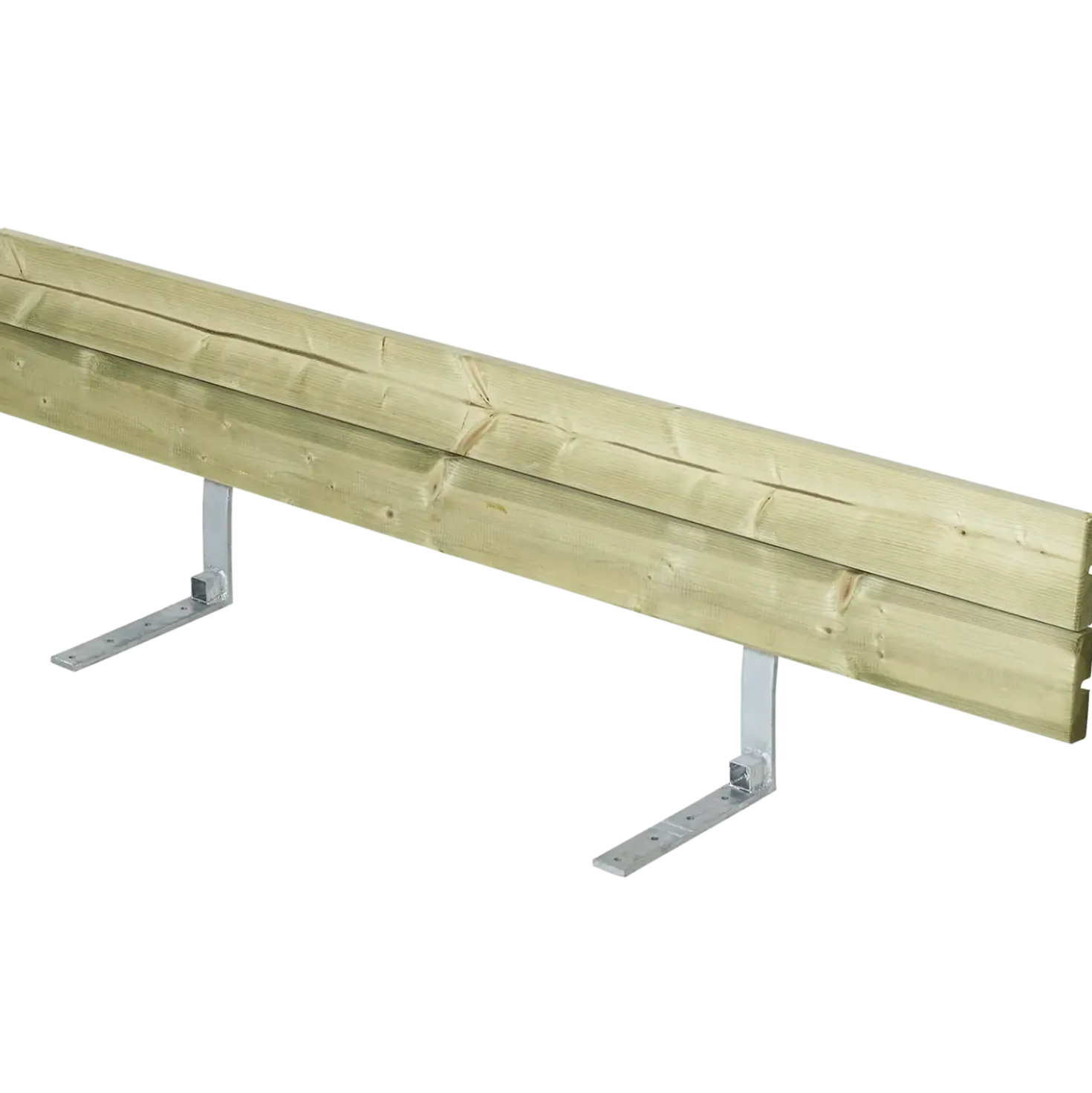 Plus Ryglæn til plankebænk 166 cm trykimp