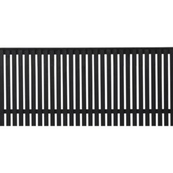 Plus Sendai hegn 180x80 cm sort