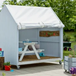 Plus shelter på hjul ubehandlet nåletræ