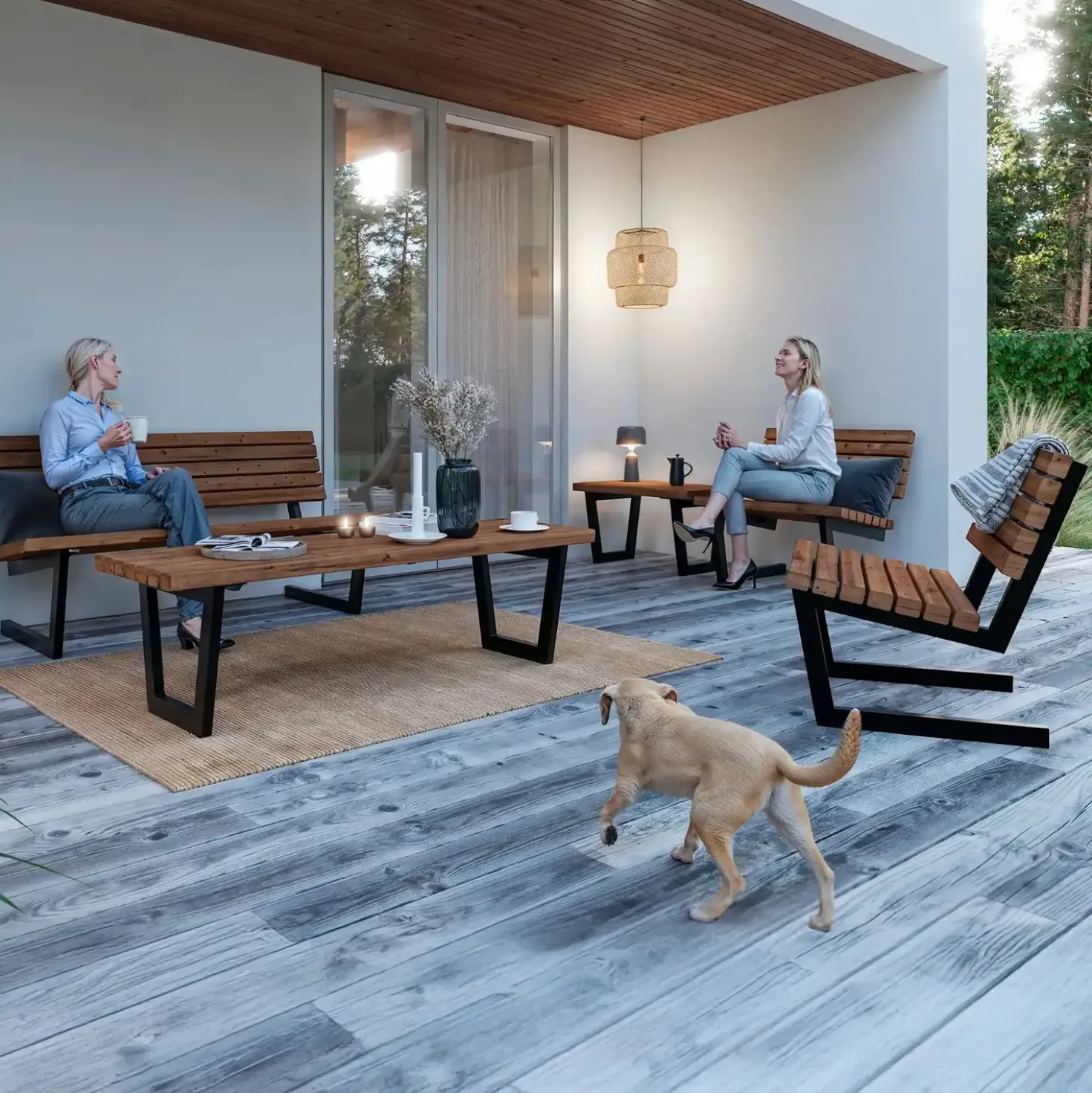 PLUS Siesta Living bænk/bord 150 cm