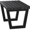 PLUS Siesta Living skammel/bord 75 cm sort