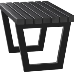 PLUS Siesta Living skammel/bord 75 cm sort