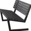 PLUS Siesta Living sofa 150 cm sort