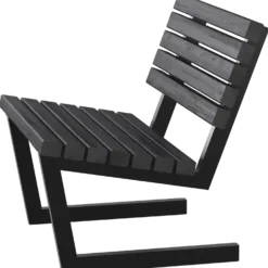 PLUS Siesta Living stol 75 cm sort
