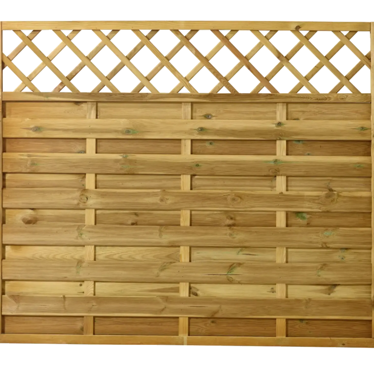 PLUS Tæt hegn m/espalier lige 180×150 cm