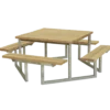 Plus Twist Bord/Bænkesæt 204 cm ThermoWood®