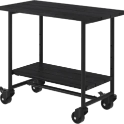 PLUS Urban Picnic plante/grillbord m/1 hylde – sort/sort stel