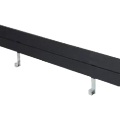 Plus Zigma ryglæn til bord/bænkesæt 166 cm sort