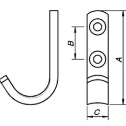 PN frakkekrog hvid
