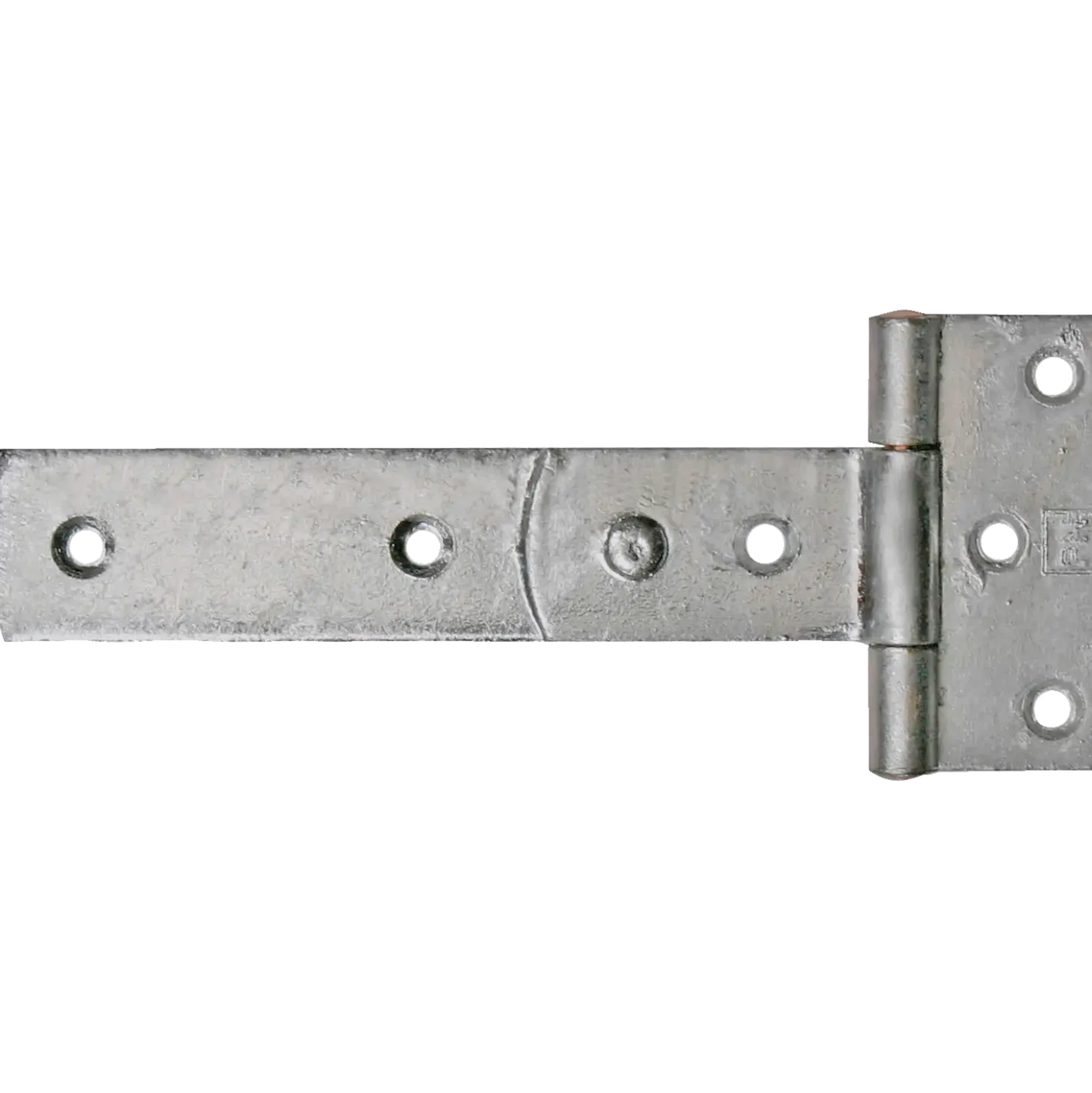 PN T-hængsel 6" 155x75 mm. varmforz.